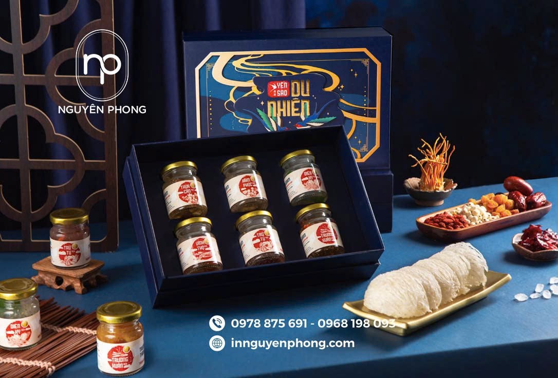 Mẫu hộp đựng yến sào cao cấp 